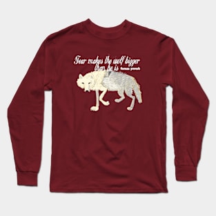 Fear and the Wolf Long Sleeve T-Shirt